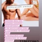 Depilación unisex 